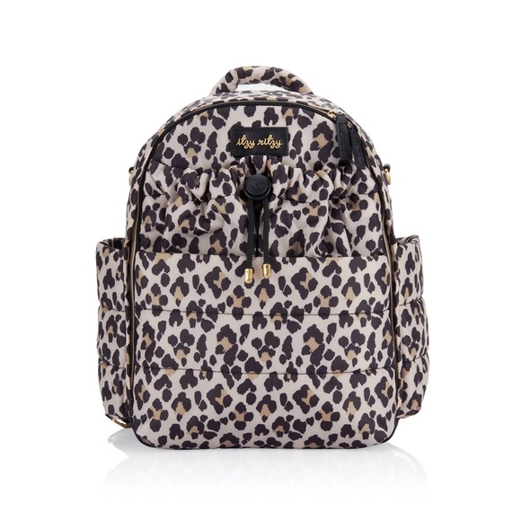 Itzy Ritzy Leopard Print Dream Backpack diaper bag main image 9